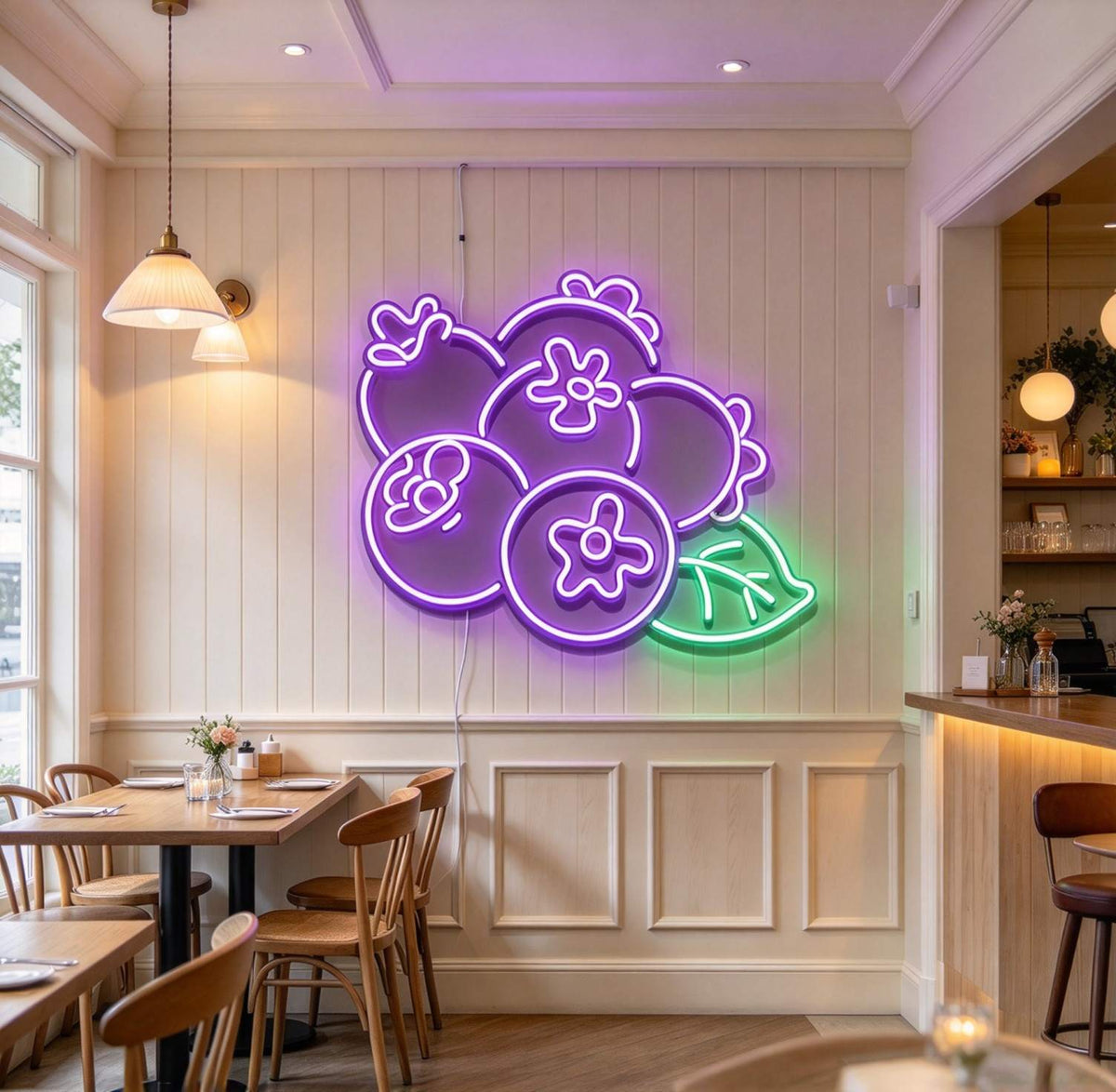 Blueberry LED Neon Sign BLDA027