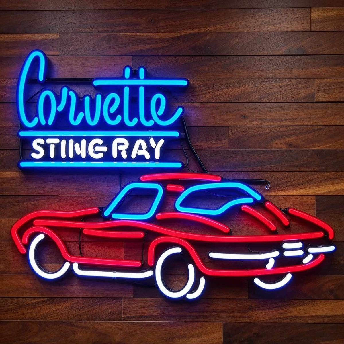Corvette Stingray Neon Car LED Neon Sign BLDA033