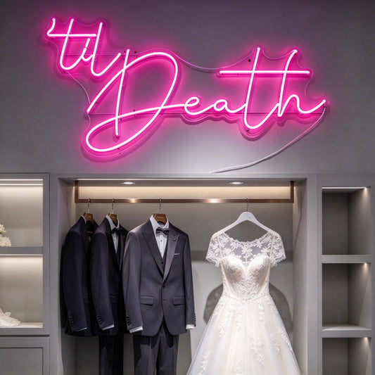 Til Death V3 LED Neon Sign BLDA040