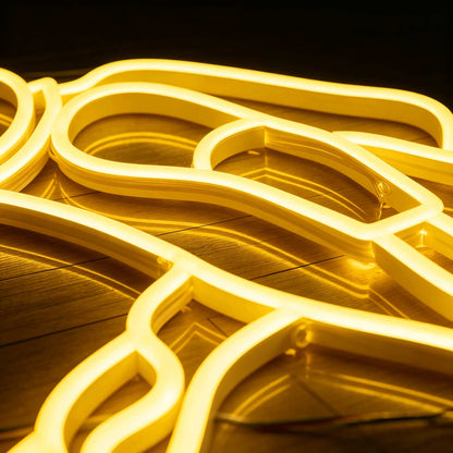 Astronaut Holding Coffee LED Neon Sign BLDA005