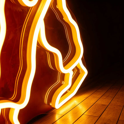 Astronaut Holding Coffee LED Neon Sign BLDA005