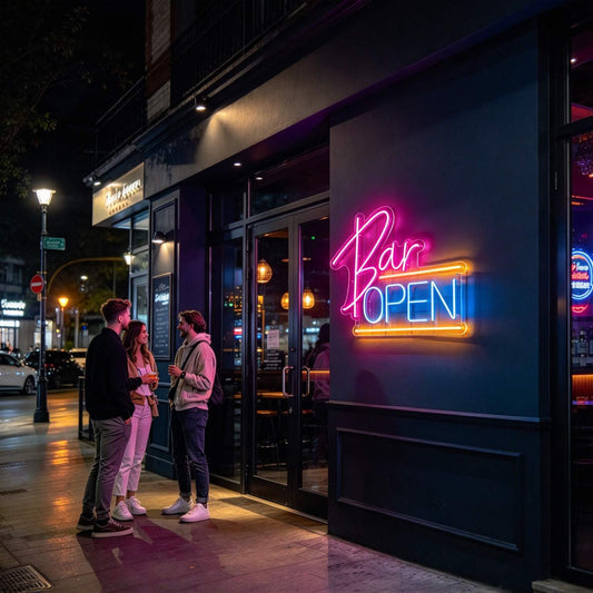 Bar Open LED Neon Sign BLDA029