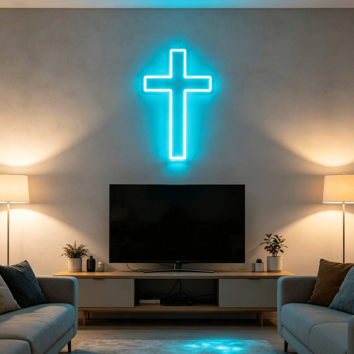 Christianity Cross LED Neon Sign BLDA008