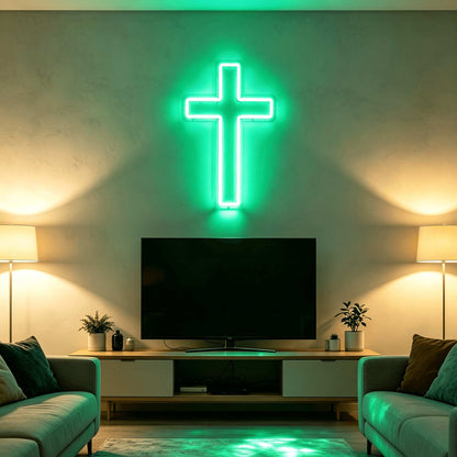 Christianity Cross LED Neon Sign BLDA008