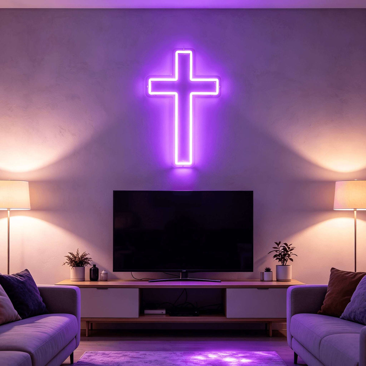 Christianity Cross LED Neon Sign BLDA008
