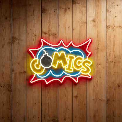 Comics LED Neon Sign BLDA009