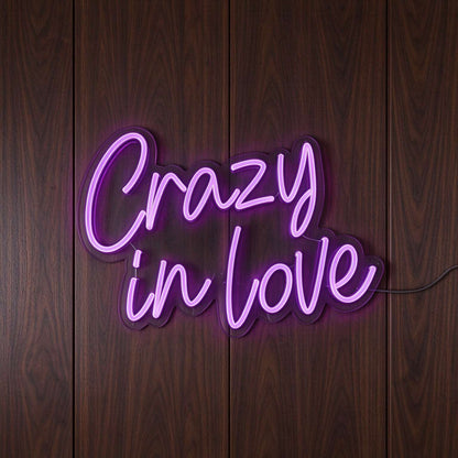 Crazy in Love LED Neon Sign BLDA059
