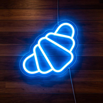 Croissant LED Neon Sign BLDA012