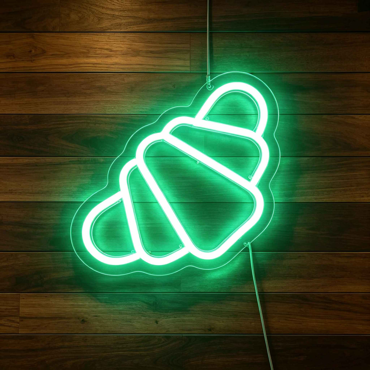 Croissant LED Neon Sign BLDA012
