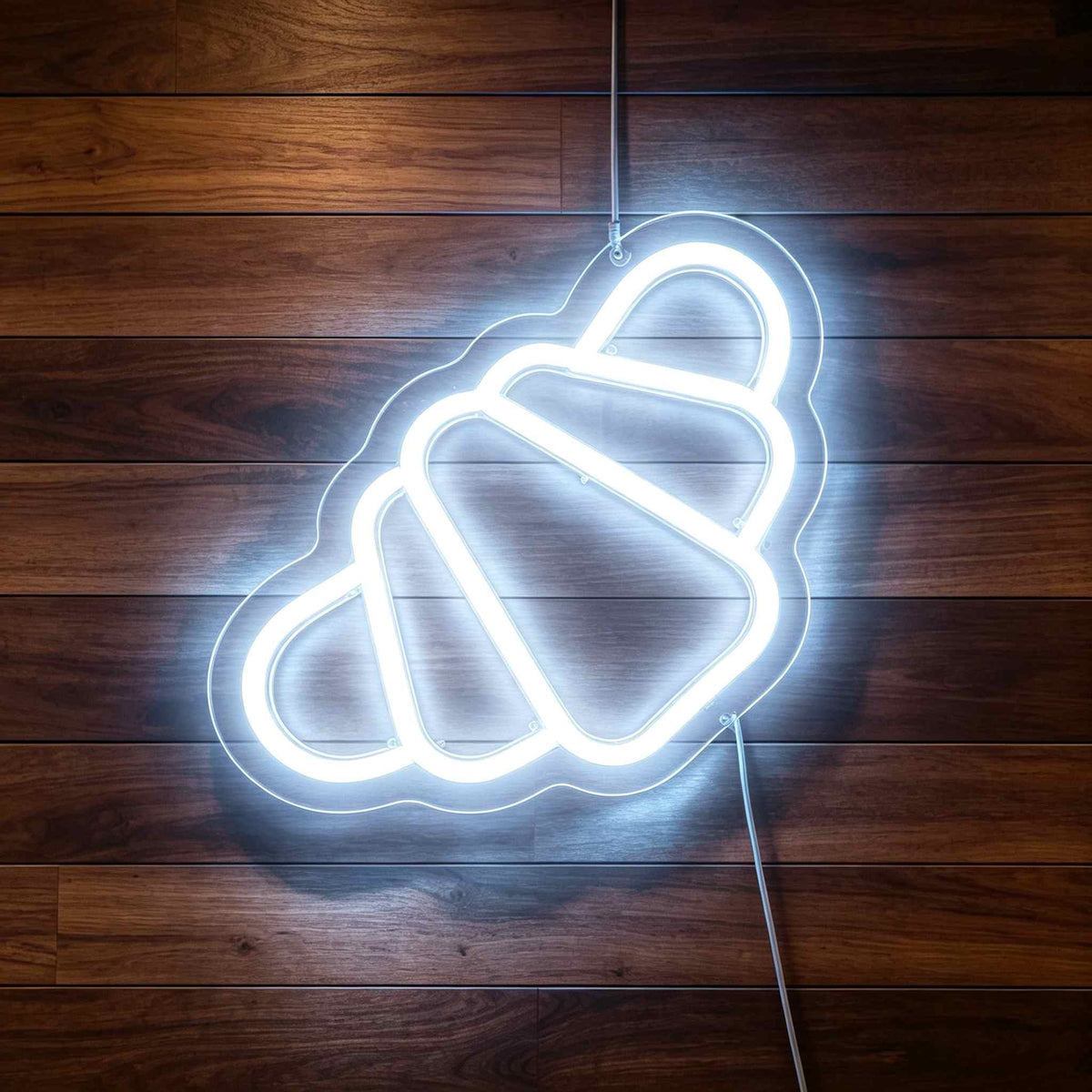 Croissant LED Neon Sign BLDA012