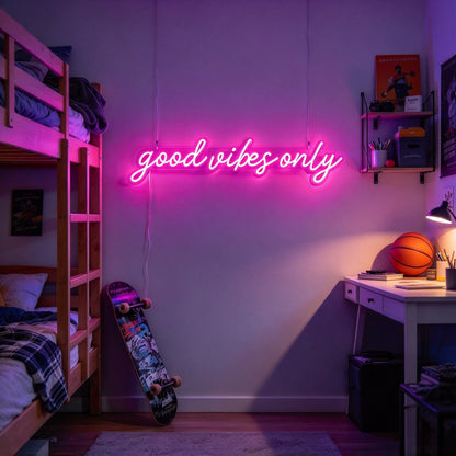 Good Vibes Only LED Neon Sign BLDA034
