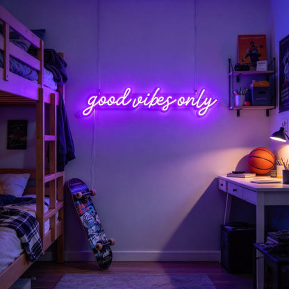 Good Vibes Only LED Neon Sign BLDA034