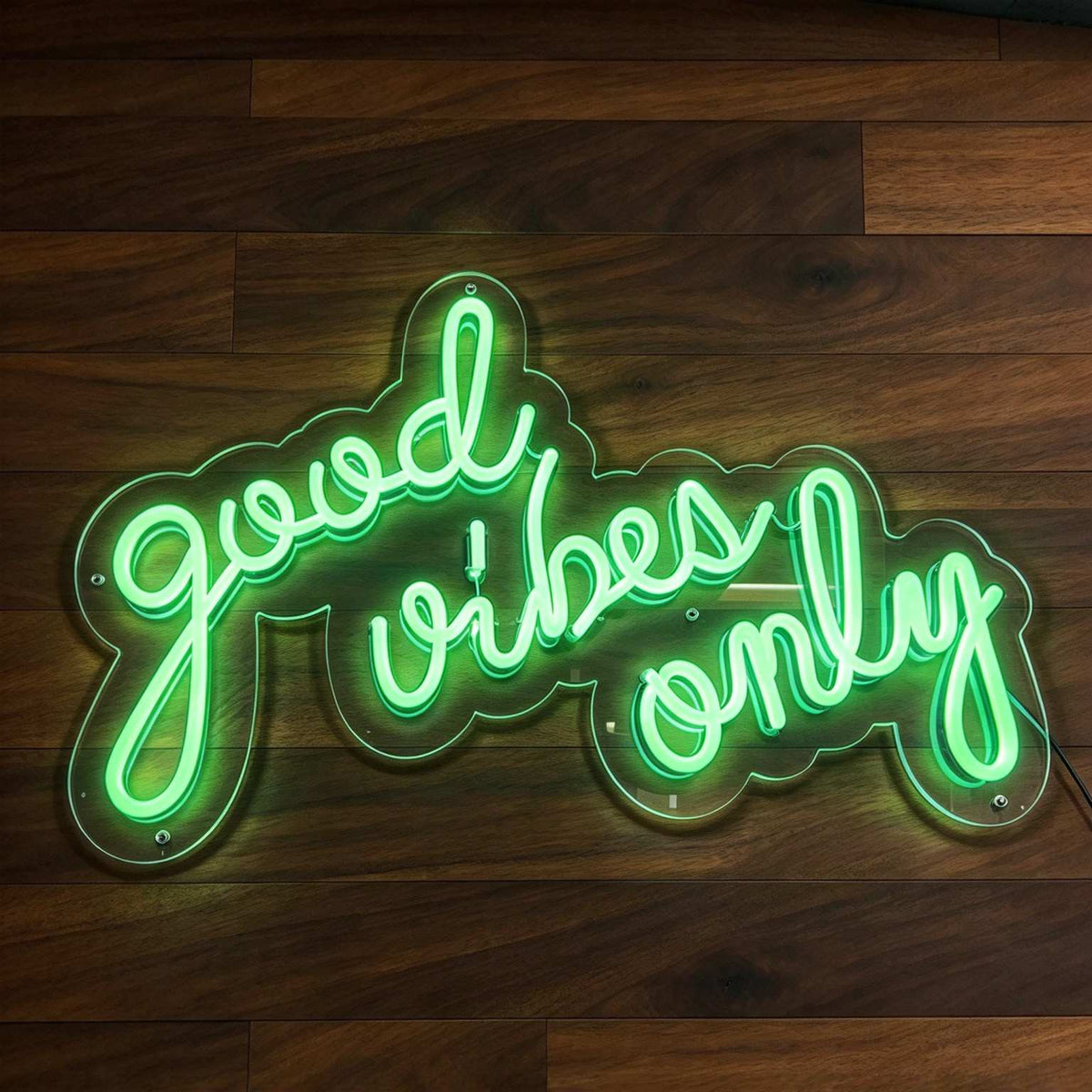 Good Vibes Only V2 LED Neon Sign BLDA035