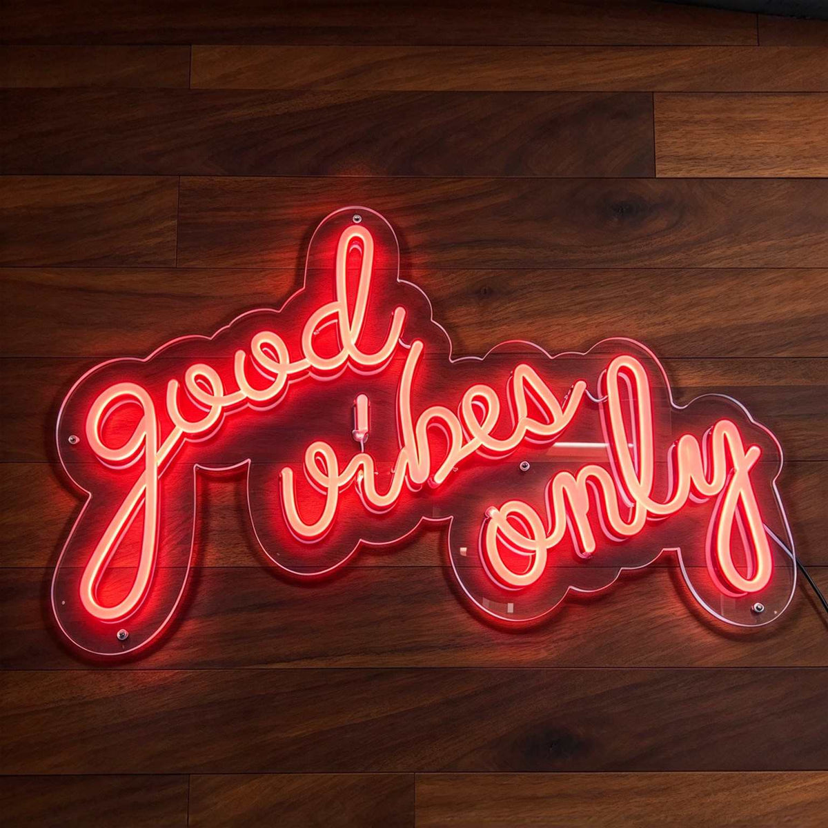Good Vibes Only V2 LED Neon Sign BLDA035