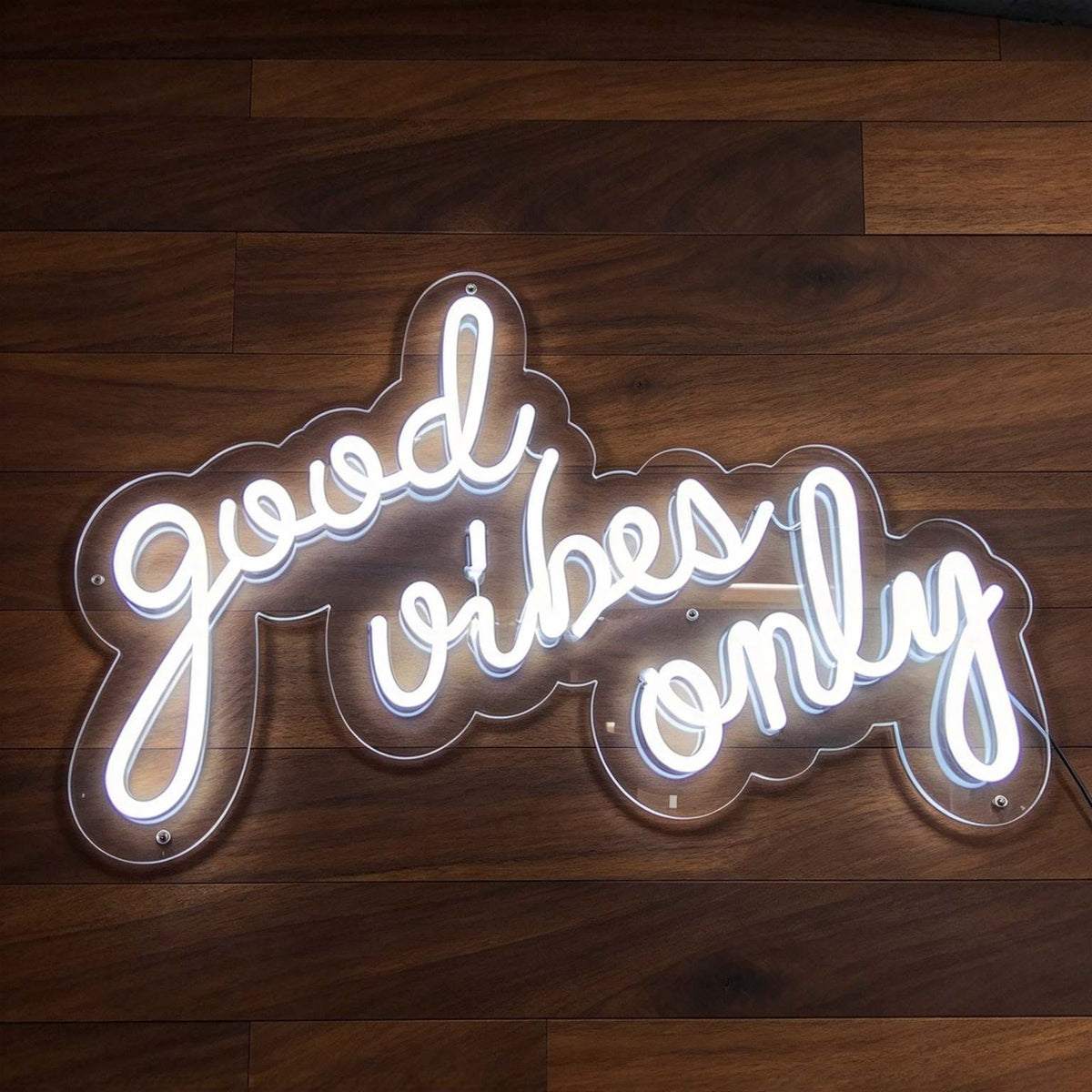Good Vibes Only V2 LED Neon Sign BLDA035