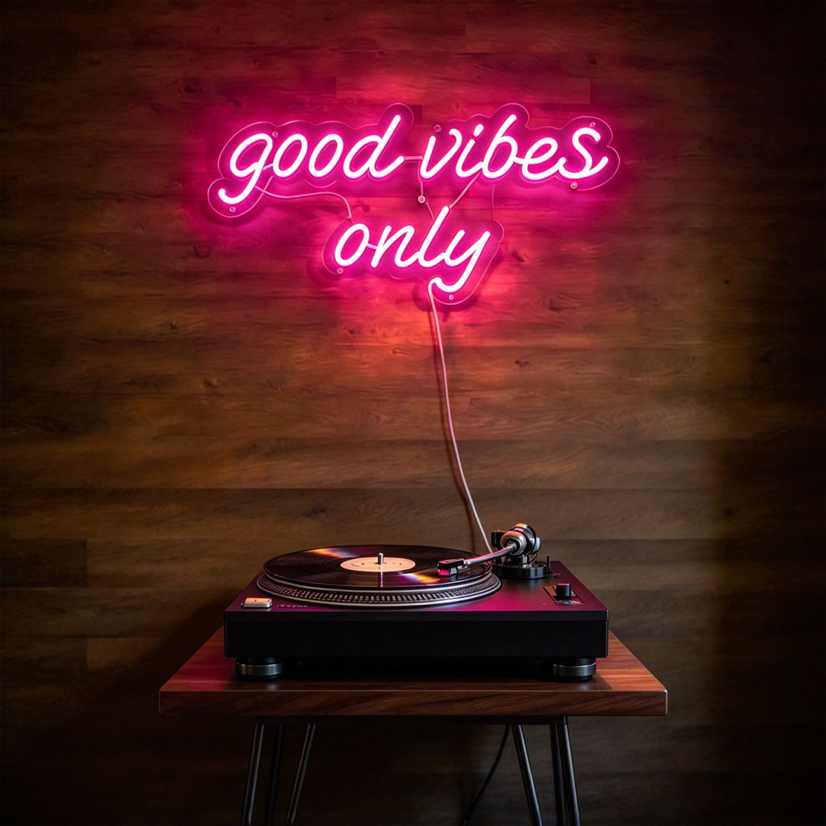 Good Vibes Only V3 LED Neon Sign BLDA036