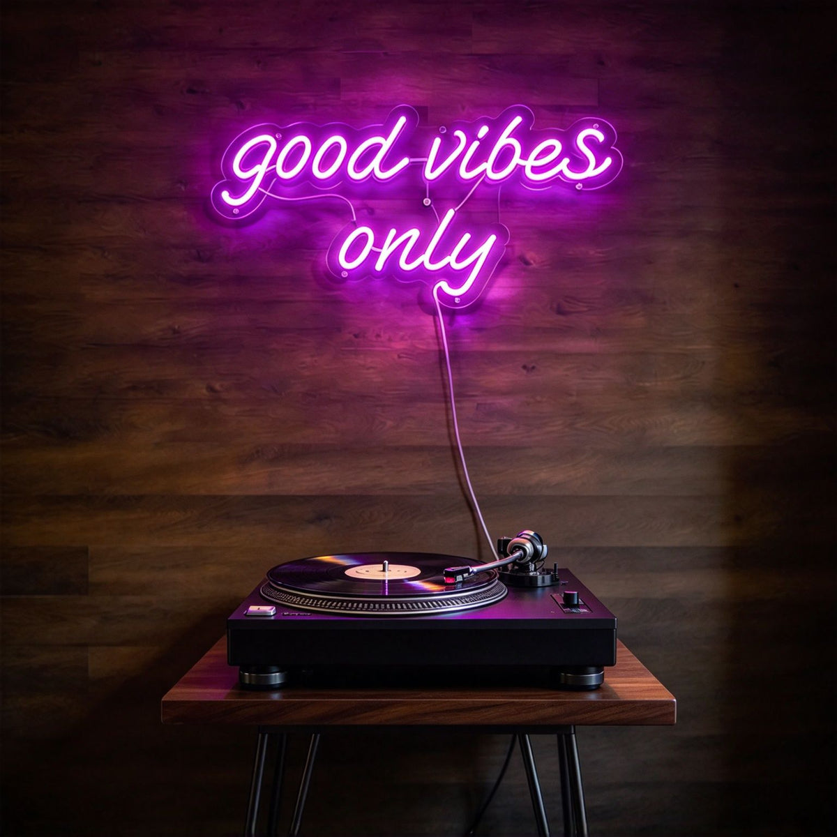Good Vibes Only V3 LED Neon Sign BLDA036