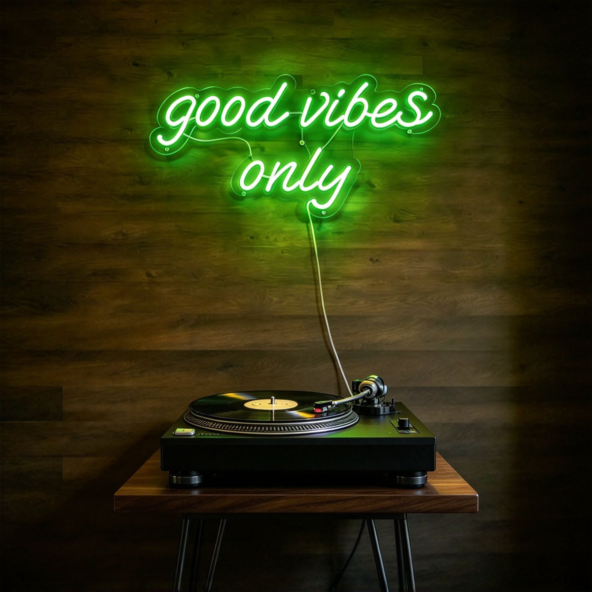 Good Vibes Only V3 LED Neon Sign BLDA036
