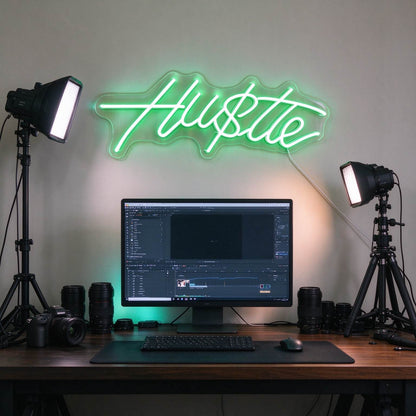 Hustle LED Neon Sign BLDA055