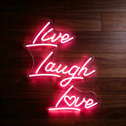 Live Laugh Love LED Neon Sign BLDA017