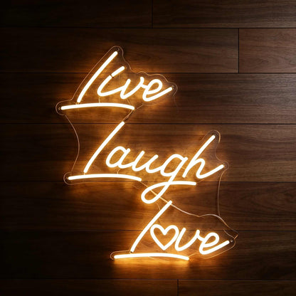 Live Laugh Love LED Neon Sign BLDA017