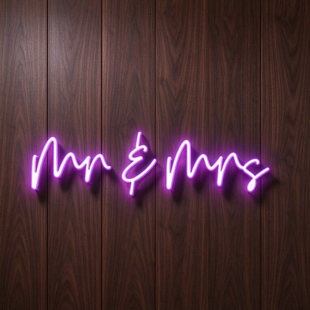 Mr & Mrs LED Neon Sign BLDA058