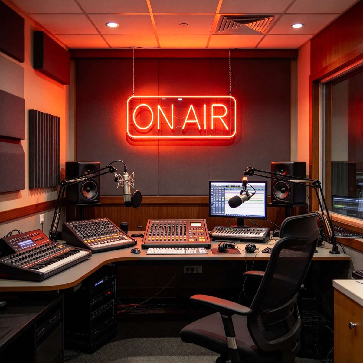 On Air LED Neon Sign BLDA024