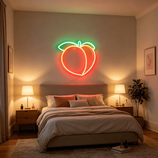 Peach LED Neon Sign BLDA010