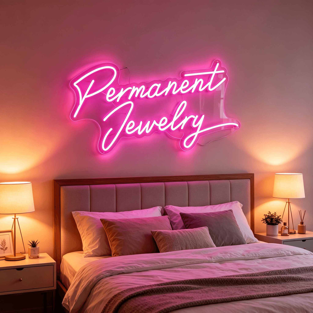 Permanent Jewelry LED Neon Sign BLDA006