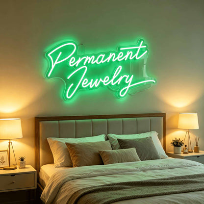Permanent Jewelry LED Neon Sign BLDA006