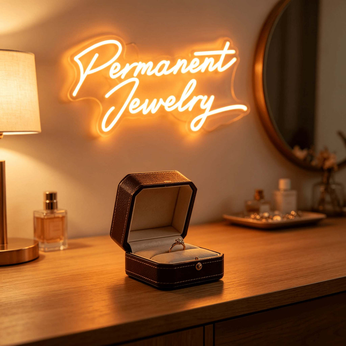 Permanent Jewelry LED Neon Sign BLDA006