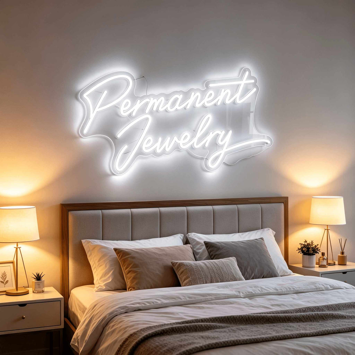 Permanent Jewelry LED Neon Sign BLDA006