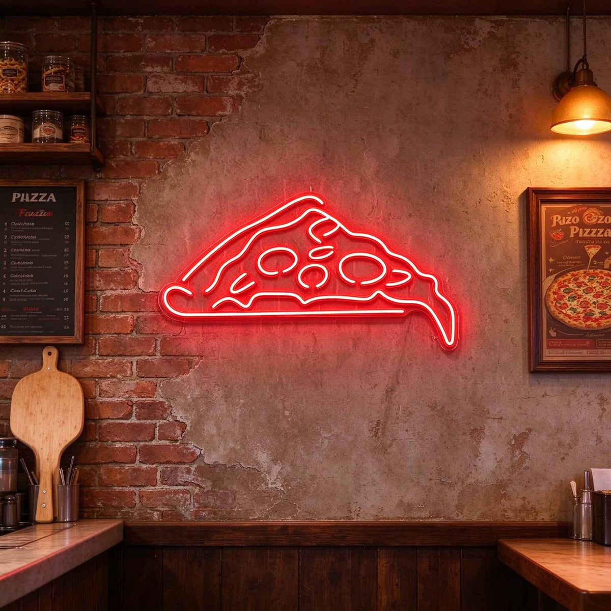 Pizza LED Neon Sign BLDA050