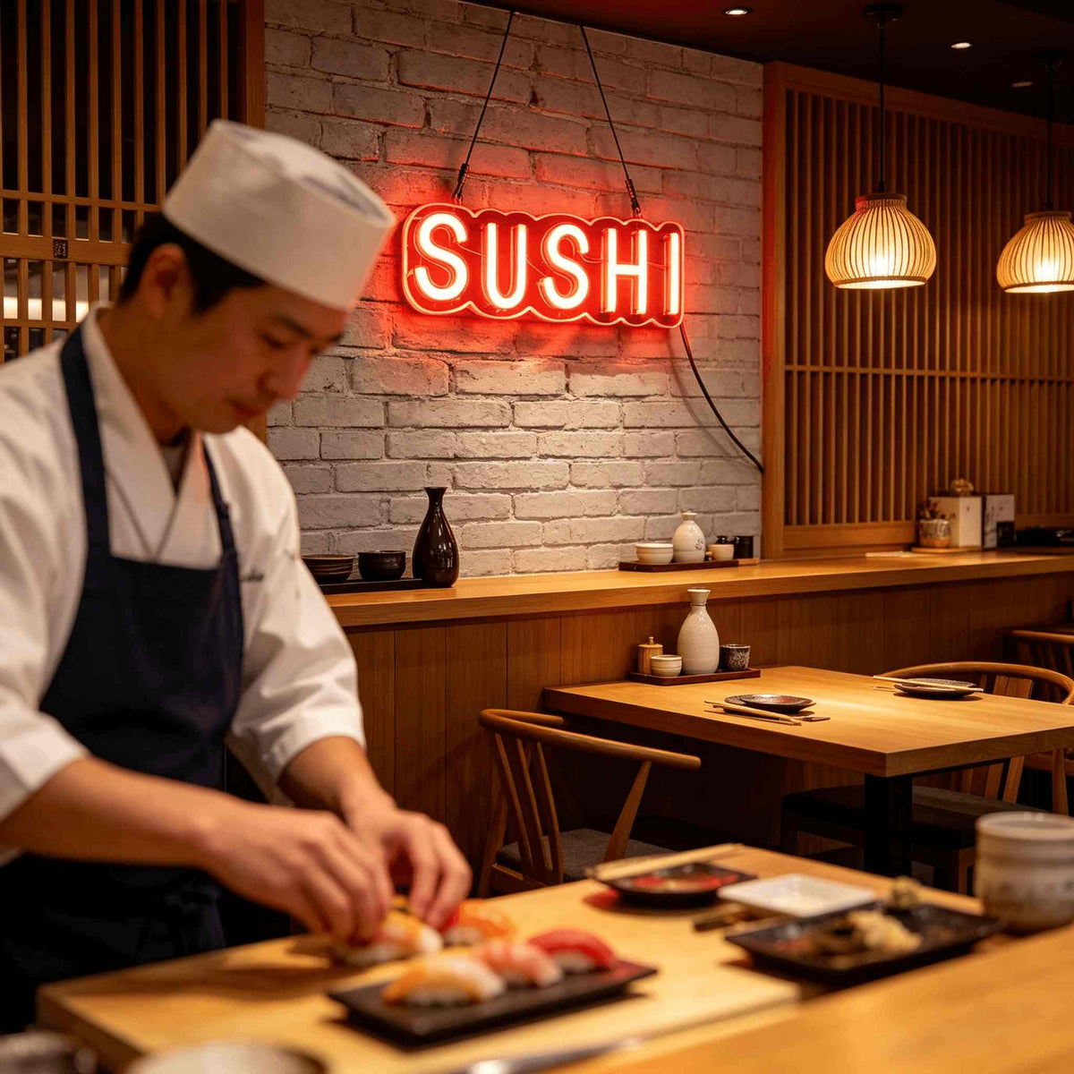 Sushi LED Neon Sign BLDA007