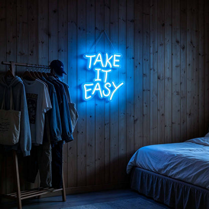 Take It Easy LED Neon Sign BLDA019