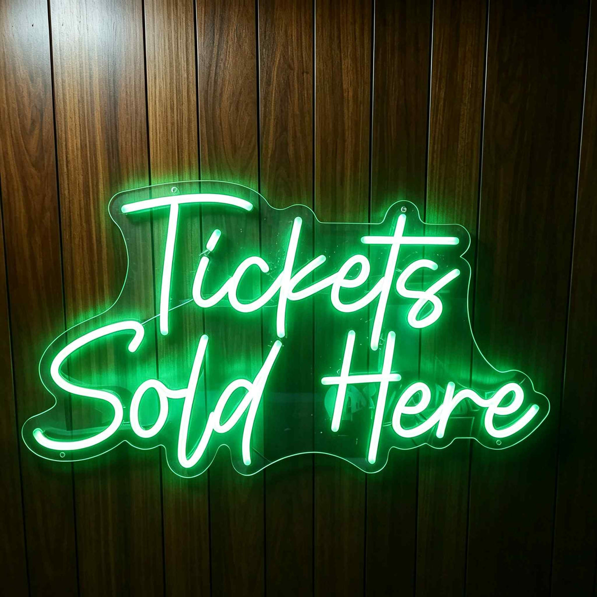 Tickets Sold Here LED Neon Sign BLDA013