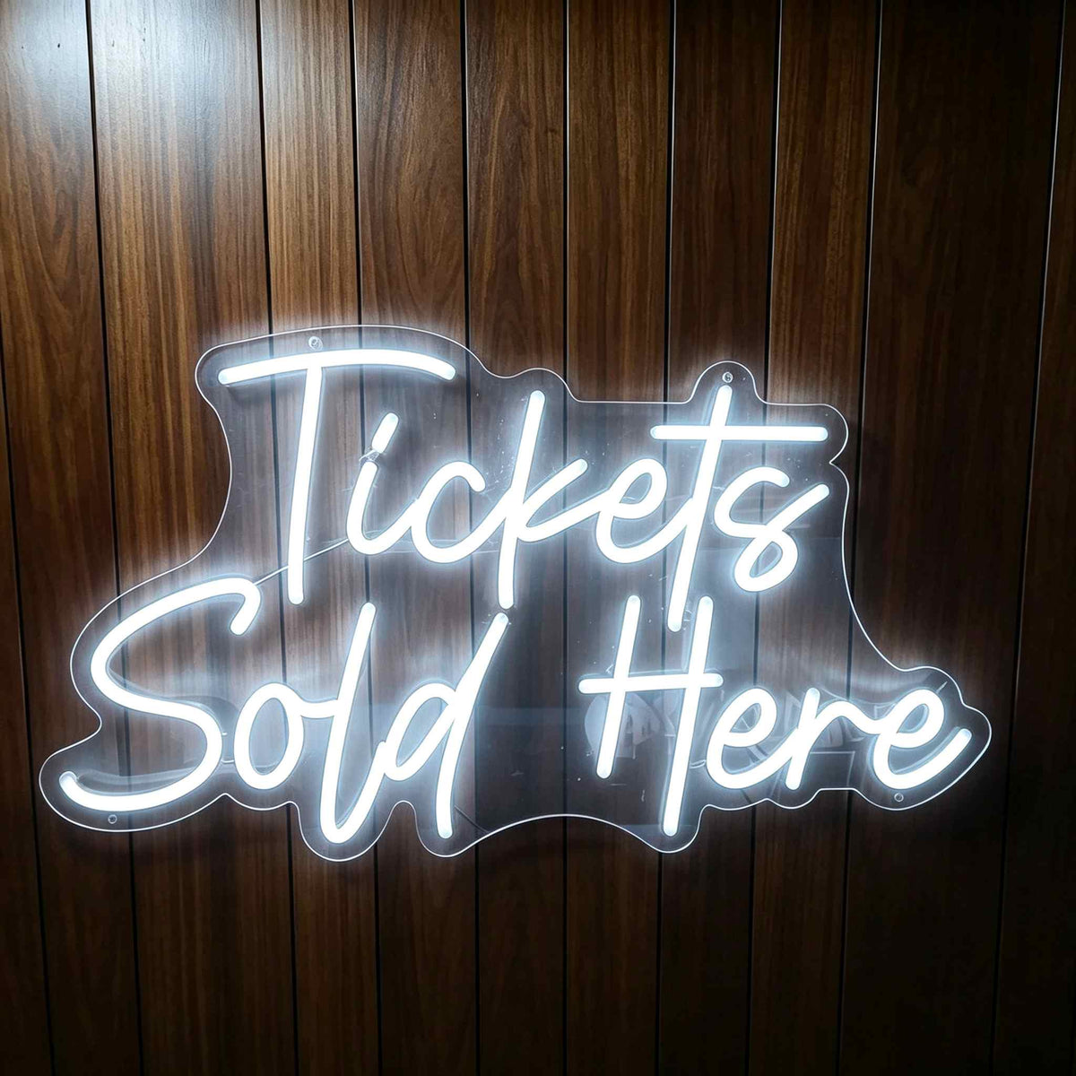Tickets Sold Here LED Neon Sign BLDA013