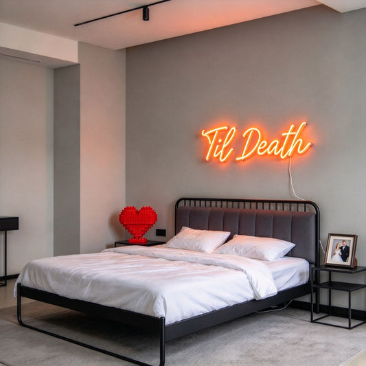 Til Death V1 LED Neon Sign BLDA038