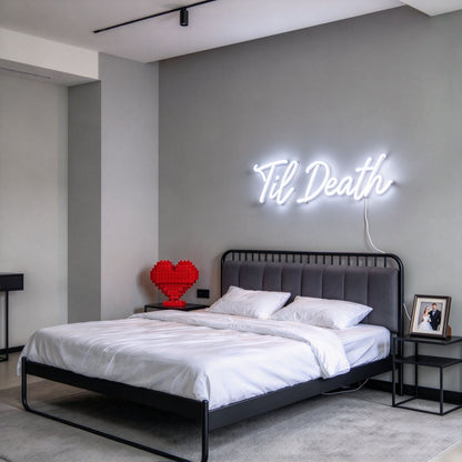 Til Death V1 LED Neon Sign BLDA038