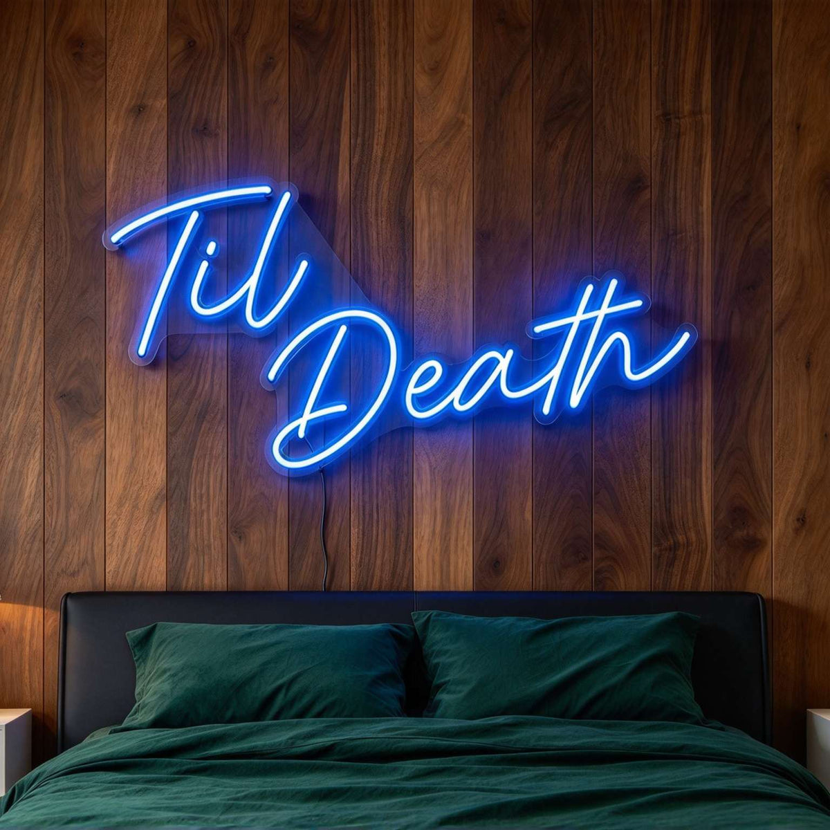 Til Death V2 LED Neon Sign BLDA039