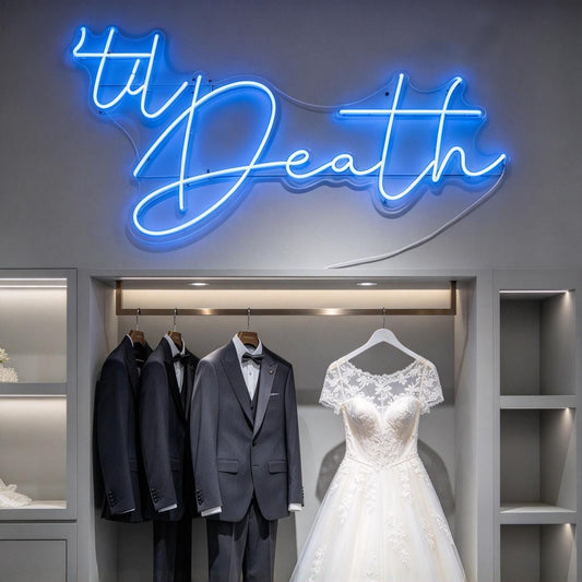 Til Death V3 LED Neon Sign BLDA040