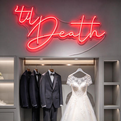Til Death V3 LED Neon Sign BLDA040