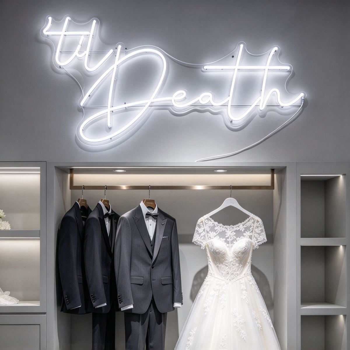 Til Death V3 LED Neon Sign BLDA040