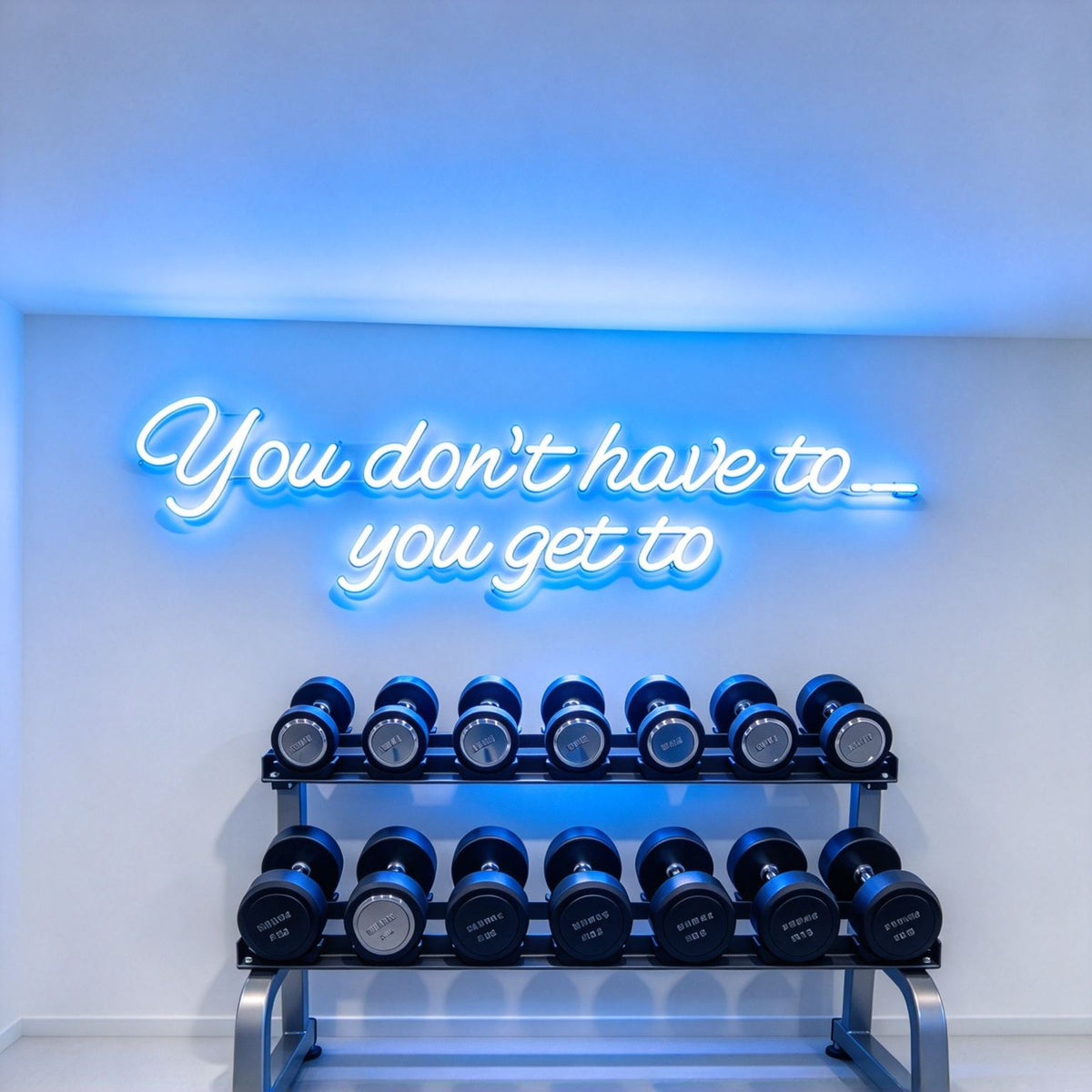 You Don't Have To You Get To LED Neon Sign BLDA030