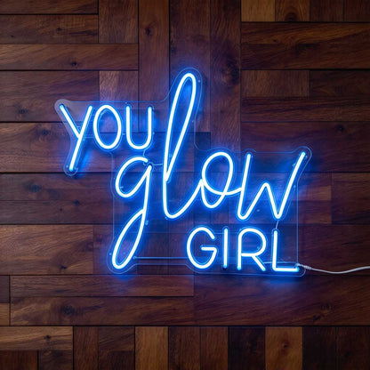 You Glow Girl LED Neon Sign BLDA031
