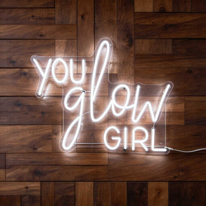 You Glow Girl LED Neon Sign BLDA031