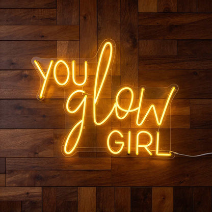 You Glow Girl LED Neon Sign BLDA031
